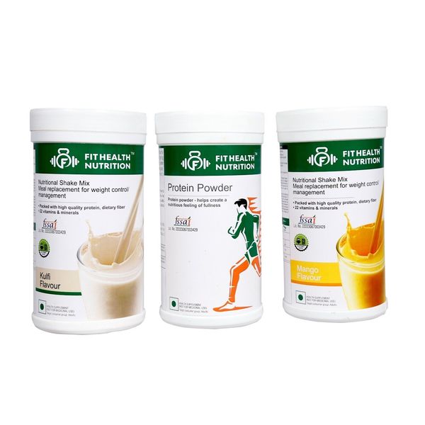 Shake Mix Kulfi & Protein Powder & Mango Shake (Pack of 3)