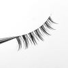 mikiwi manga lashes, clear base anime lashes 4pcs, spiky anime false eyelashes natural finish, Japanese lashes like bundles of manga lashes individual and repeatable cosplay thin bundles lashes, asian lashes, style A03 ( 1 pack)