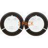 (2 Pack) WR17X11653 GE, Hotpoint Refrigerator Ice Dispenser Door Flapper