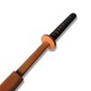 Wooden Roped Bokken With Scabbard - Red Oak