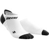 CEP Short Socks White/Dark Grey - II