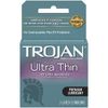 Trojan Condoms Ultra Thin Lubricated Latex - 3ct, Pack of 3