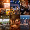 48ft String Lights X-mas Decor S14 LED Waterproof IP65 Warm for Outdoor W/Remote