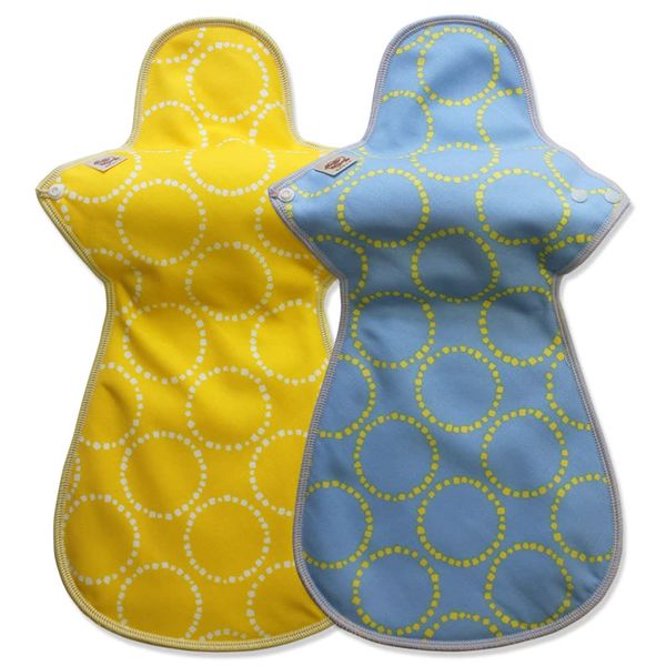 Cloth Napkins for Night, 3D LL, Value Set of 2, Circle Dot (Surface Against Skin: Fluffy Mesh)