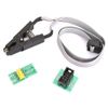 Walfront IC Test Clip Socket Adapter SOIC8 SOP8 Flash Chip Cable Programming Socket with Adapter Board Module