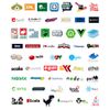 Sanmatic 72pcs Laptop Sticker for Developers Programming Language Includes Sticker IT Logo C ++, Python, Linux, Swift, for Geeks, Engineers, Hackers, Geeks, Coder