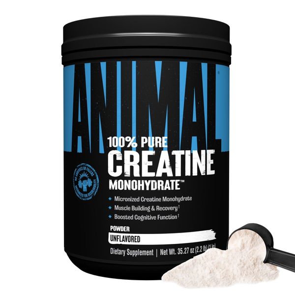 200 Servings Creatine Monohydrate Unflavored Supplement for Muscle Growth