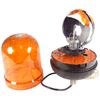 Halogen Beacon Amber Light 24V Bolt-on Replacement for David Brown John Deere Fendt Tractor