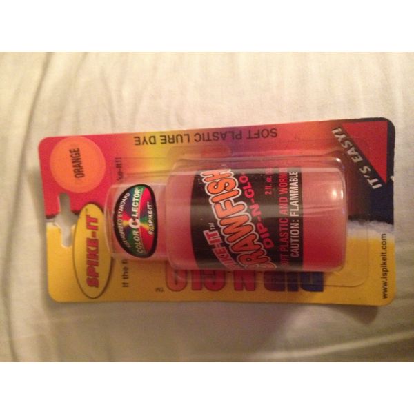 Spike-It Dip-N-Glow Lure Dye 2 oz. Crawfish Orange