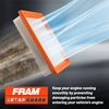 FRAM Extra Guard Engine Air Filter Replacement, Easy Install w/Advanced Engine Protection and Optimal Performance, CA12050 for Select Honda Vehicles