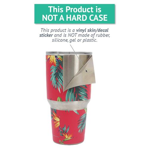 MightySkins Skin Compatible with RTIC Tumbler 40 oz. (2017) - Slow Sloth | Protective, Durable, and Unique Vinyl Decal wrap Cover | Easy to Apply, Remove, and Change Styles | Made in The USA
