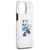 White Cat Roller Skating Pet Funny Skater Case for iPhone 12 Pro Max