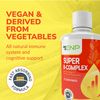 Super B Complex Liquid Vitamin Supplement | 500mg B12 and 50mg B6 | 32oz. | Liquid B-Complex Vitamins Boost Energy, Aid Stress Response | Effective Natural Products