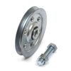 Garage Door 3 Inch Sheaves Stud & Clevis Pulleys Hardware Set