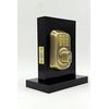 Heavy Duty Electronic Keyless Deadbolt Lock Antique Brass Battery Universal