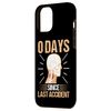 Broken Bones: 0 Days Since Last Accident Case for iPhone 12 Pro Max