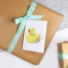 4 x 'Yellow Rubber Duck' Gift Tags/Labels (GI00073479)
