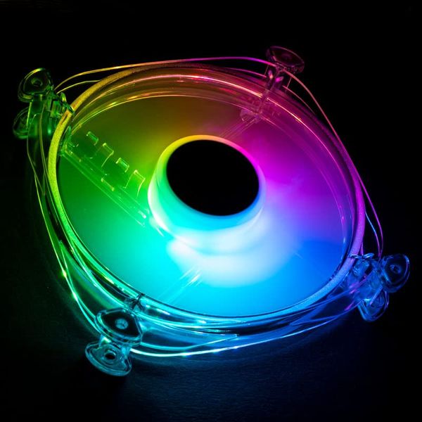 Lamptron Compatible Icecloud+ ARGB 120 PWM Lüfter - transparent