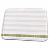 Dish Drying Mat - Blush Pink White Gold Chic Stripes PS Chic
