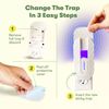 BugMD No Fly Zone Refillable UV Bug Zapper, Mosquito Zapper, Flying Insect Trap
