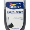 Dulux Light & Space Tester Watercolour Paint, Absolute White, 30 ml