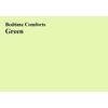 COT BED TODDLER BED FLAT SHEET (Hotel Quality) OVER 20 COLOURS 200 Thread Count (Green)