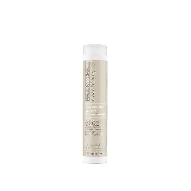 Paul Mitchell Clean Beauty Everyday Shampoo, Boosts Shine, Adds Body, For All Hair Types, 8.5 fl. oz.