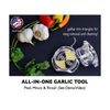 NexTrend Garlic Twister 4th Gen - Ginger, Herb, Nuts, Garlic Press Kitchen Mi...