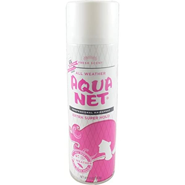 Aqua Net Extra Super Hold Hairspray 11oz, 2 Pack