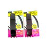 Gachipin® No-Slip Barrette, Corner Glossy Barrette (Brown)