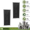 2-Pack Microwave Filter Replacement For General Electric DVM7195DF1BB DVM7195DF1WW DVM7195DK1BB MICROWAVE DVM7195DK1WW Microwave