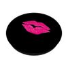Lips Pink Lipstick Kiss Black
