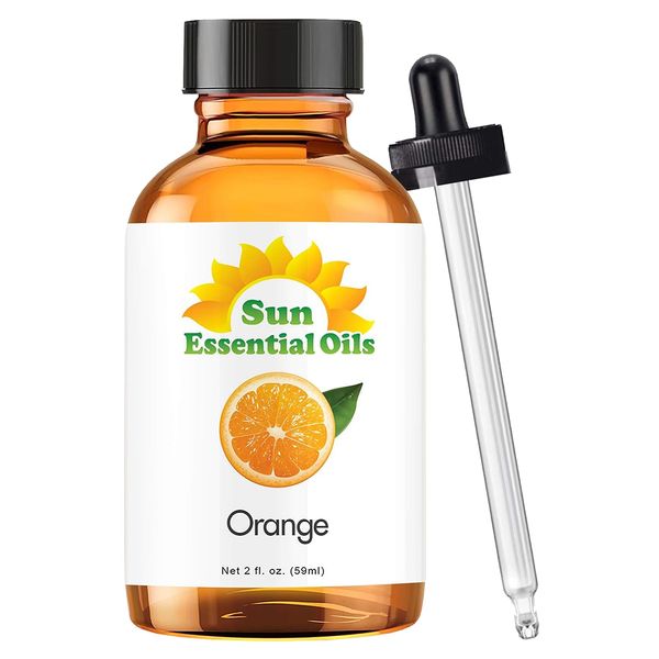 Sun Essential Oils 8oz - Orange Essential Oil - 8 Fluid Ounces