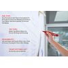 JMS we create smile Whiteboard Drywipe Bullet Tip Fast Drying Red Markers x 10 Pcs