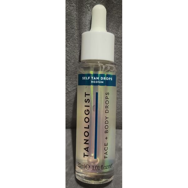 Tanologist Self Tan Drops, Face + Body Drops ~ MEDIUM ~ New Full size 30ml