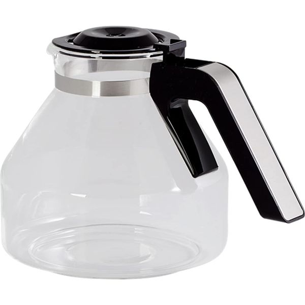 Melitta Aroma Elegance Ersatzkrug, Glas, Schwarz