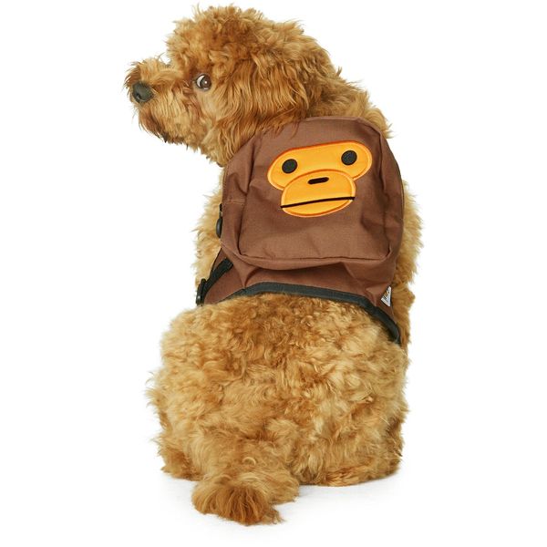 BAPE Baby Milo Dog Harness Brown - OS