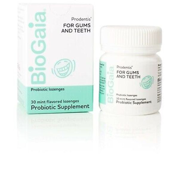 BioGaia Mint flavored Probiotic the perfect combo for healthy gums & good breath