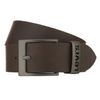 Levi's Unisex Ashland Metal Belt, brown