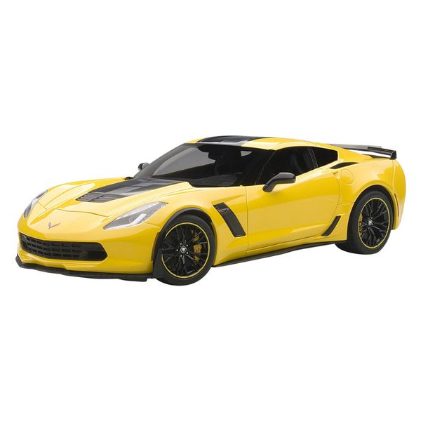 Autoart 2016 Chevrolet Corvette C7 Z06 C7R Edition Corvette Racing Yellow 1/18 Model Car