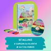 The EggMazing Easter Egg Mini Decorator Kit Arts and Crafts Set - Includes Egg Decorating Spinner and 6 Markers [Packaging May Vary]