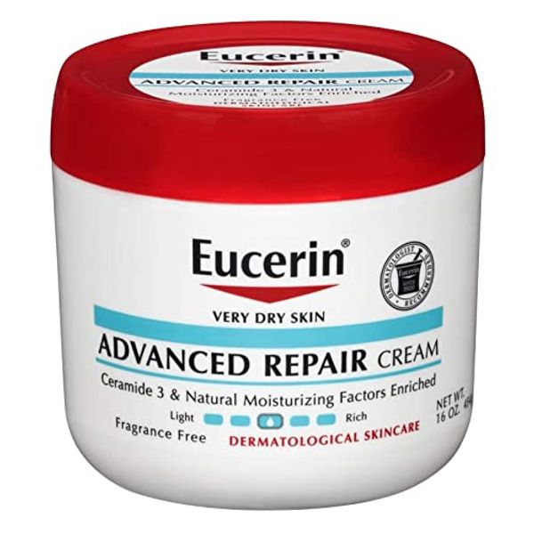 Eucerin Creme Advanced Repair 16 Ounce Jar (473ml)