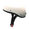 LEAD Industries ELZO Half Helmet, Free Size, Pearl White