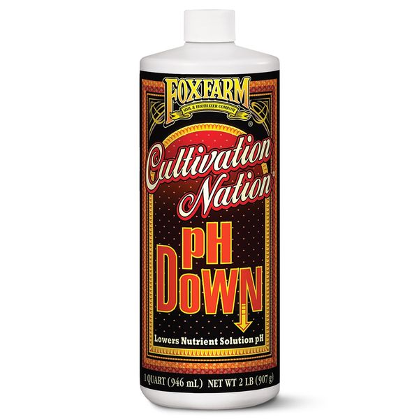 Cultivation Nation pH Down Fertilizer for Plants 1 Quart Organic Solution