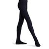 Capezio Big Boys' Tactel Footed Tight, Black, Small