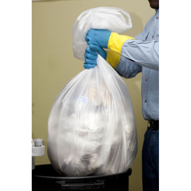 40-45 Gallon Black Trash Bags, 40 x 46, 2.0 Mil, 100 Per Case, Corel