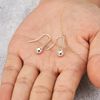 Philip Jones Silver Plated Teardrop Earrings