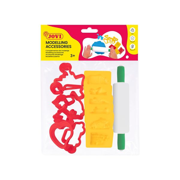 Jovi – 12 biscuit cutters and Plaster Roller (7/6R)