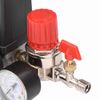 Air Compressor Air Compressor Air Valve Switch with Gauge Compressor Pressure Regulators Pressure Switch Control Valve (Plastic Manometer)