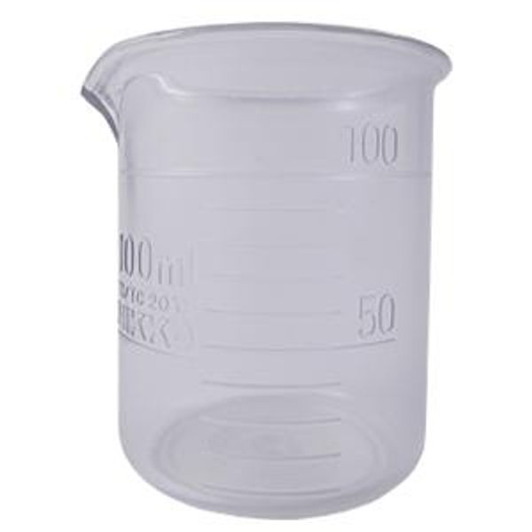 Plastic beaker 100mL heat-resistant resin